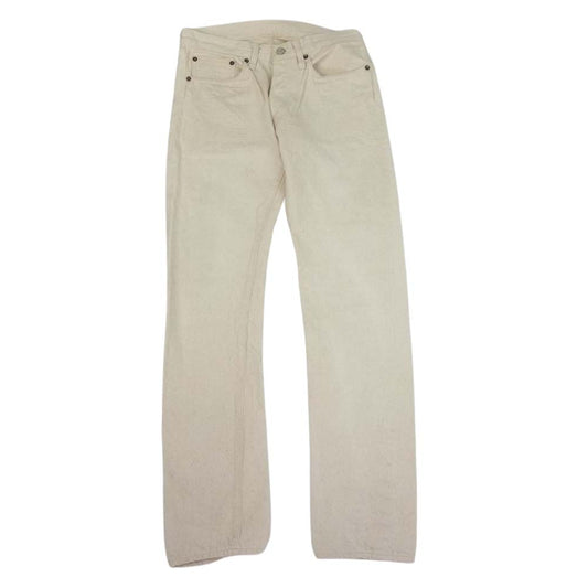 WAREHOUSE ウエアハウス Lot 900 WHITE JEANS 12oz ホワイト デニム パンツ キナリ系 30【中古】
