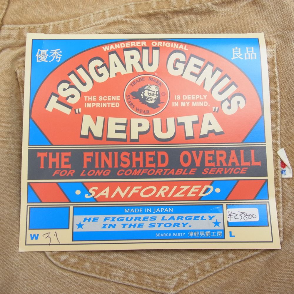 WAREHOUSE ウエアハウス NEPUTA GENUS ねぷた ジーンズ デニム パンツ ベージュ系 31【中古】
