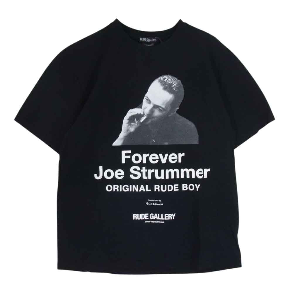 RUDE GALLERY ルードギャラリー JOE STRUMMER TEE 半袖Tシャツ ブラック系 XL【中古】