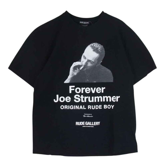 RUDE GALLERY ルードギャラリー JOE STRUMMER TEE 半袖Tシャツ ブラック系 XL【中古】