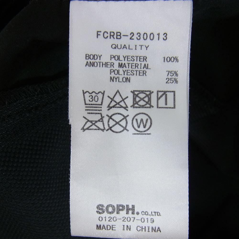 F.C.R.B. エフシーアールビー 23SS FCRB-230013 GAME SHORTS ゲームショーツ ハーフパンツ ブラック系 XL【中古】