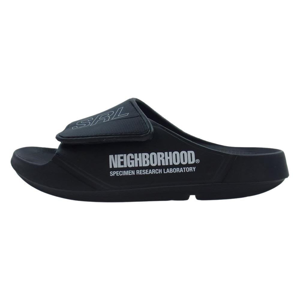NEIGHBORHOOD ネイバーフッド 23101OON-FW01 SRL X OOFOS . OOAHH SPORT FLEX ブラック系 EU42【中古】