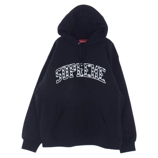 Supreme シュプリーム 21SS hearts arc hooded sweatshirt ハート アーチ パーカー ブラック系 L【新古品】【未使用】【中古】