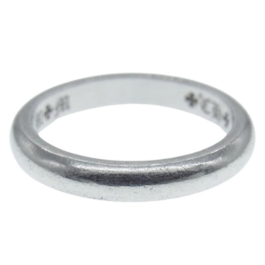 CHROME HEARTS クロムハーツ（原本無） プラチナ ウェディングバンド リング シルバー系 約13号【中古】