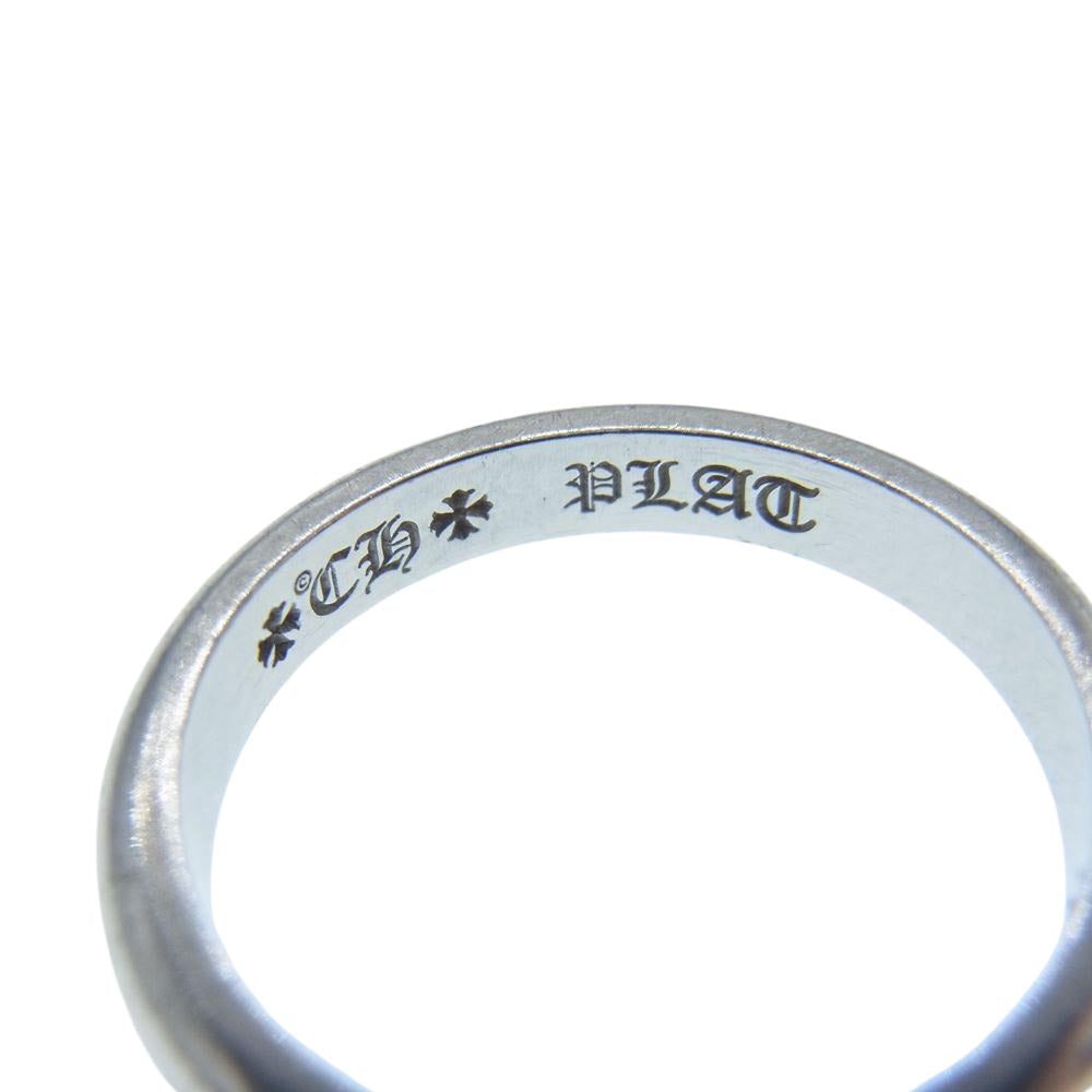 CHROME HEARTS クロムハーツ（原本無） プラチナ ウェディングバンド リング シルバー系 約13号【中古】