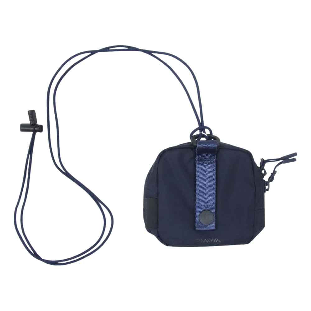 ダイワライフスタイル COIN CASE コインケース ショルダーウォレット ネイビー系【美品】【中古】