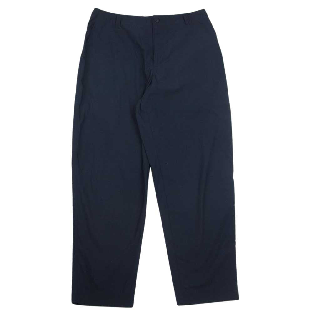 PORTER CLASSIC ポータークラシック 23SS POPLIN BING PANTS ポプリン ビング イージー テーパード パンツ ネイビー系 M【中古】
