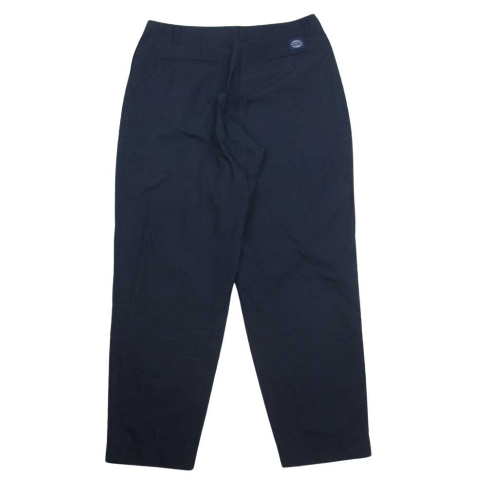 PORTER CLASSIC ポータークラシック 23SS POPLIN BING PANTS ポプリン ビング イージー テーパード パンツ ネイビー系 M【中古】