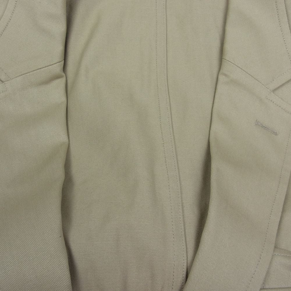 フレッシュサービス 23SS FSW-23CT-181 CORPORATE CHINO JACKET コーポレート チノ テーラードジャケット ベージュ系 M【新古品】【未使用】【中古】