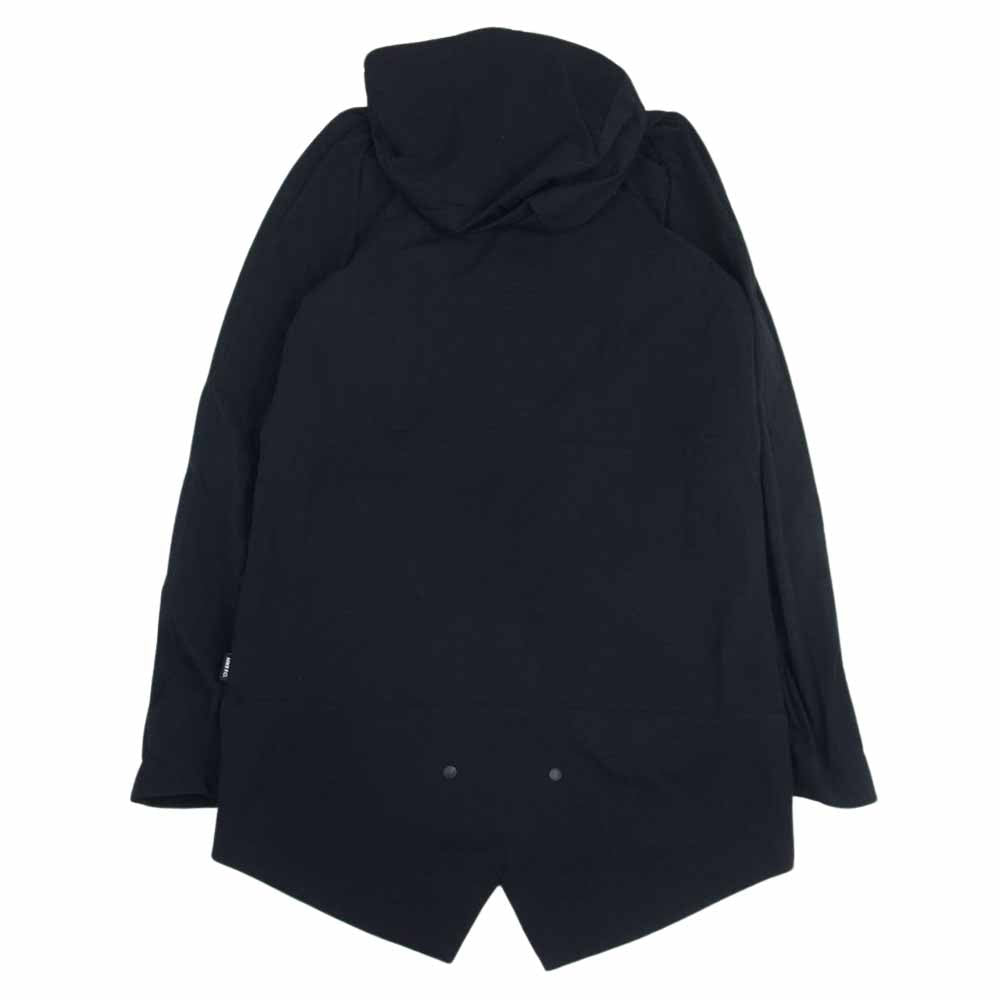NIKE ナイキ 777435-010 フィッシュテール パーカー ナイロン モッズコート ブラック系 S【中古】