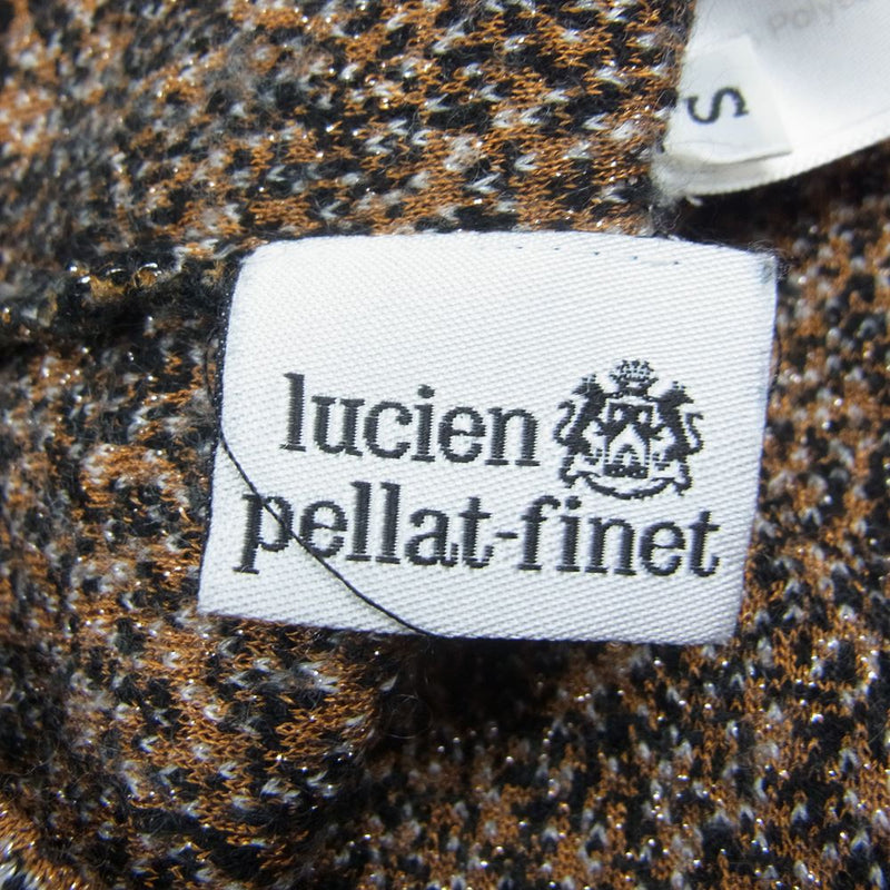 Lucien Pellat-Finet ルシアンペラフィネ ニット 国内正規品 カシミヤ カシミア フロントスカル ジャカード ニット セーター S