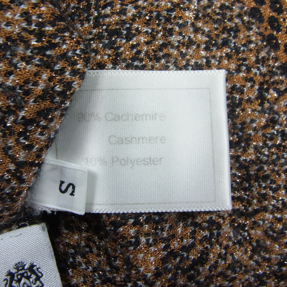 Lucien Pellat-Finet ルシアンペラフィネ 国内正規品 カシミヤ カシミア フロントスカル ジャカード ニット セーター S【中古】