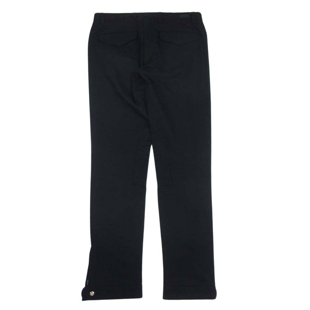 GUCCI グッチ 243257 裾ジップ ストレッチ スキニー パンツ ブラック系 44【中古】