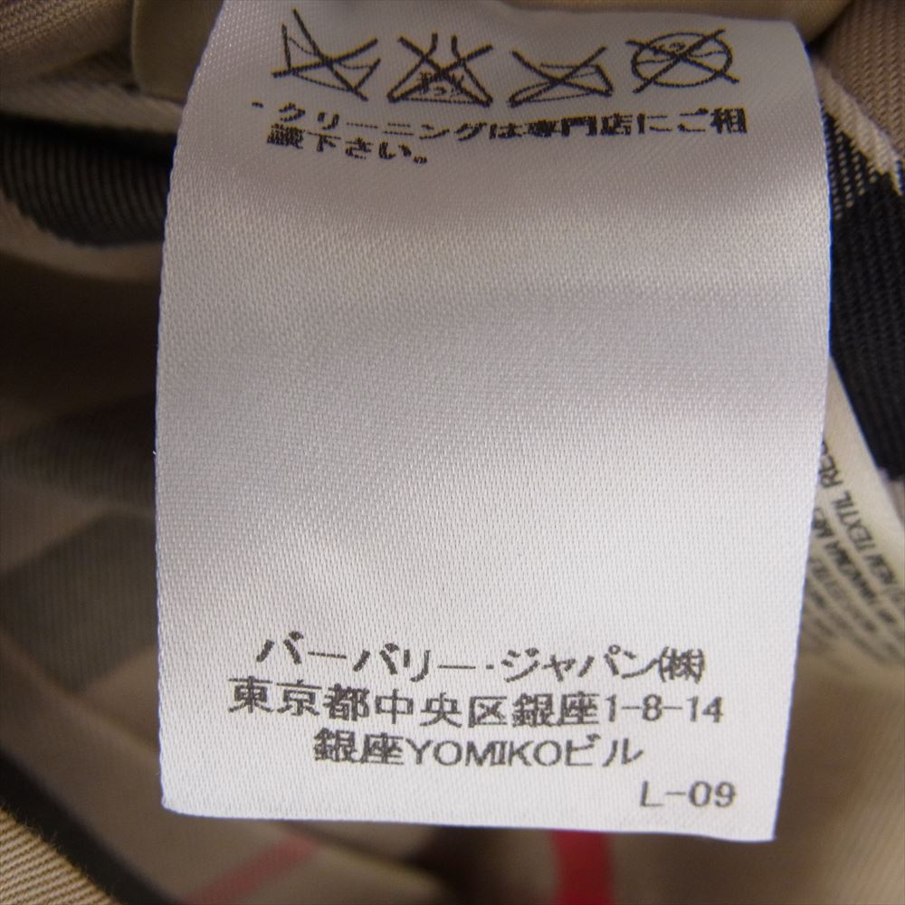 BURBERRY LONDON バーバリー ロンドン 3906687 英国製 SANDRINGHAM SHORT 裏地ノバチェック サンドリンガム ショート トレンチコート ベージュ系 44【中古】