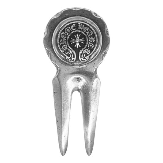 CHROME HEARTS クロムハーツ（原本無） ゴルフマーカー グリーンフォーク ディポット ホースシュー シルバー系【中古】