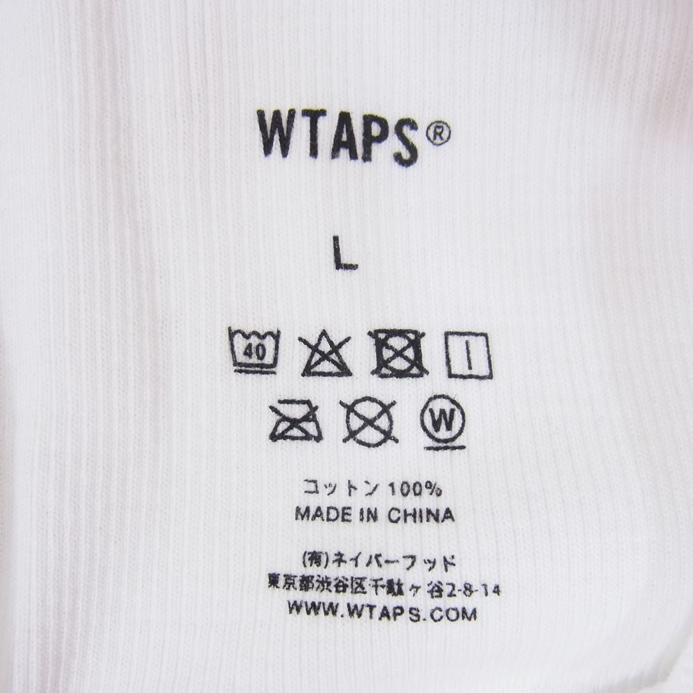 WTAPS ダブルタップス 231MYDT-UWM02 SKIVVIES. TANK グレコ タンクトップ ホワイト系 L【極上美品】【中古】