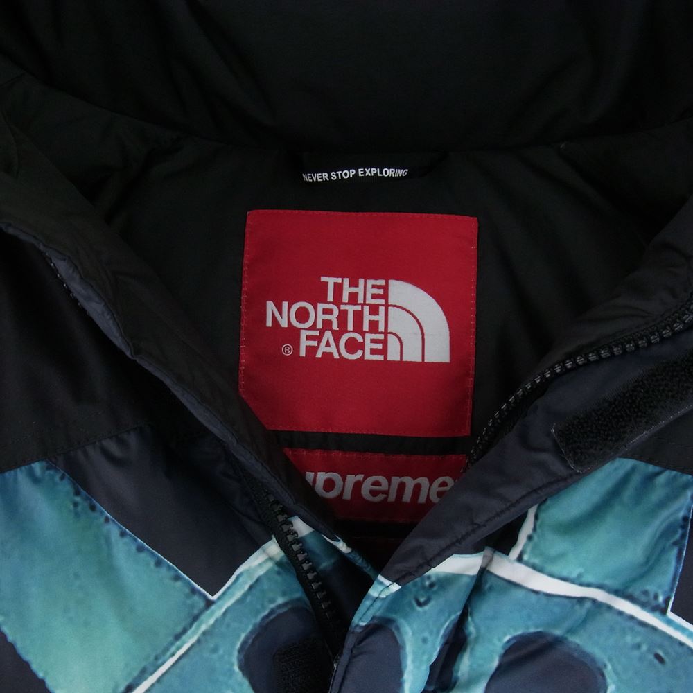 Supreme シュプリーム 19AW ND91901I THE NORTH FACE Statue of Liberty Baltro Jacket バルトロ ダウン ジャケット ネイビー系 S【中古】