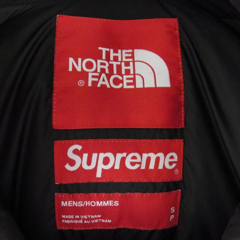 Supreme シュプリーム 19AW ND91901I THE NORTH FACE Statue of Liberty Baltro Jacket バルトロ ダウン ジャケット ネイビー系 S【中古】