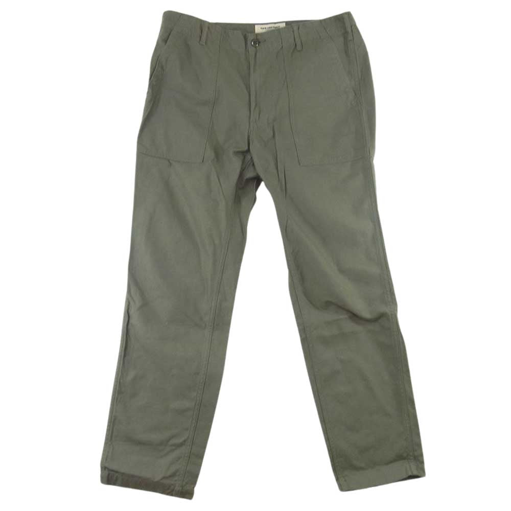FOB FACTORY エフオービーファクトリー F0431 BAKER PANTS ベイカー パンツ カーキ系 L【中古】
