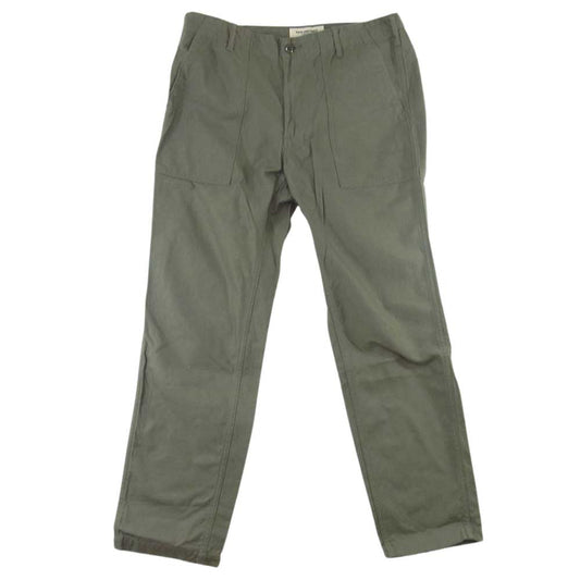 FOB FACTORY エフオービーファクトリー F0431 BAKER PANTS ベイカー パンツ カーキ系 L【中古】