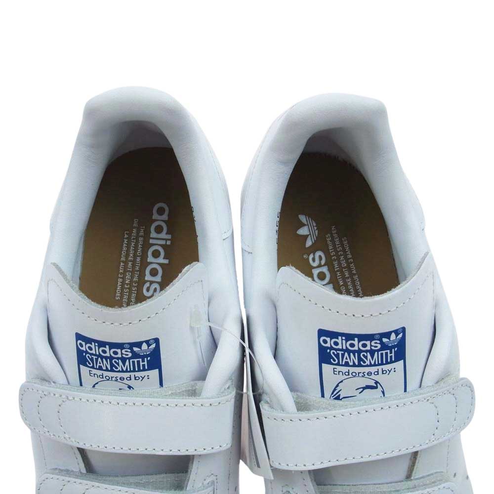 adidas アディダス AQ5355 STAN SMITH CF EF ベルクロ スタンスミス スニーカー ホワイト系 US9 JPN270【新古品】【未使用】【中古】