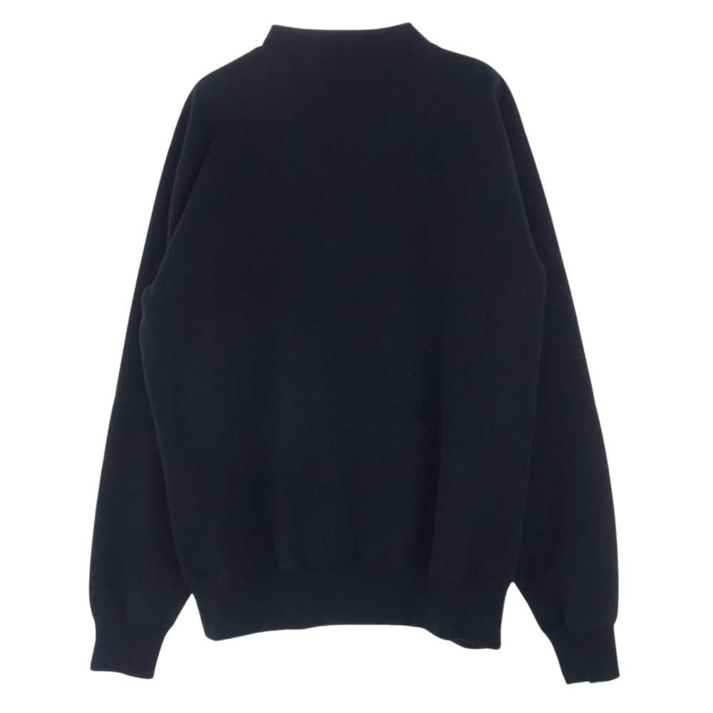 WHITESVILLE ホワイツビル ヘビー スウェット カーディガン ブラック系 L【中古】