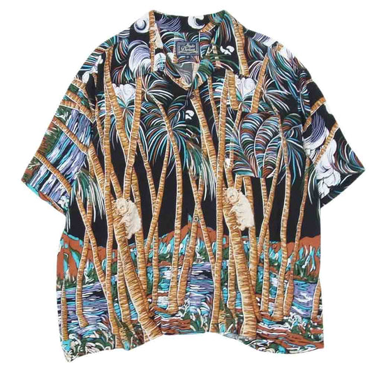STUDIO D’ARTISAN ステュディオダルチザン 40th 総柄 レーヨン アロハシャツ マルチカラー系 40【中古】