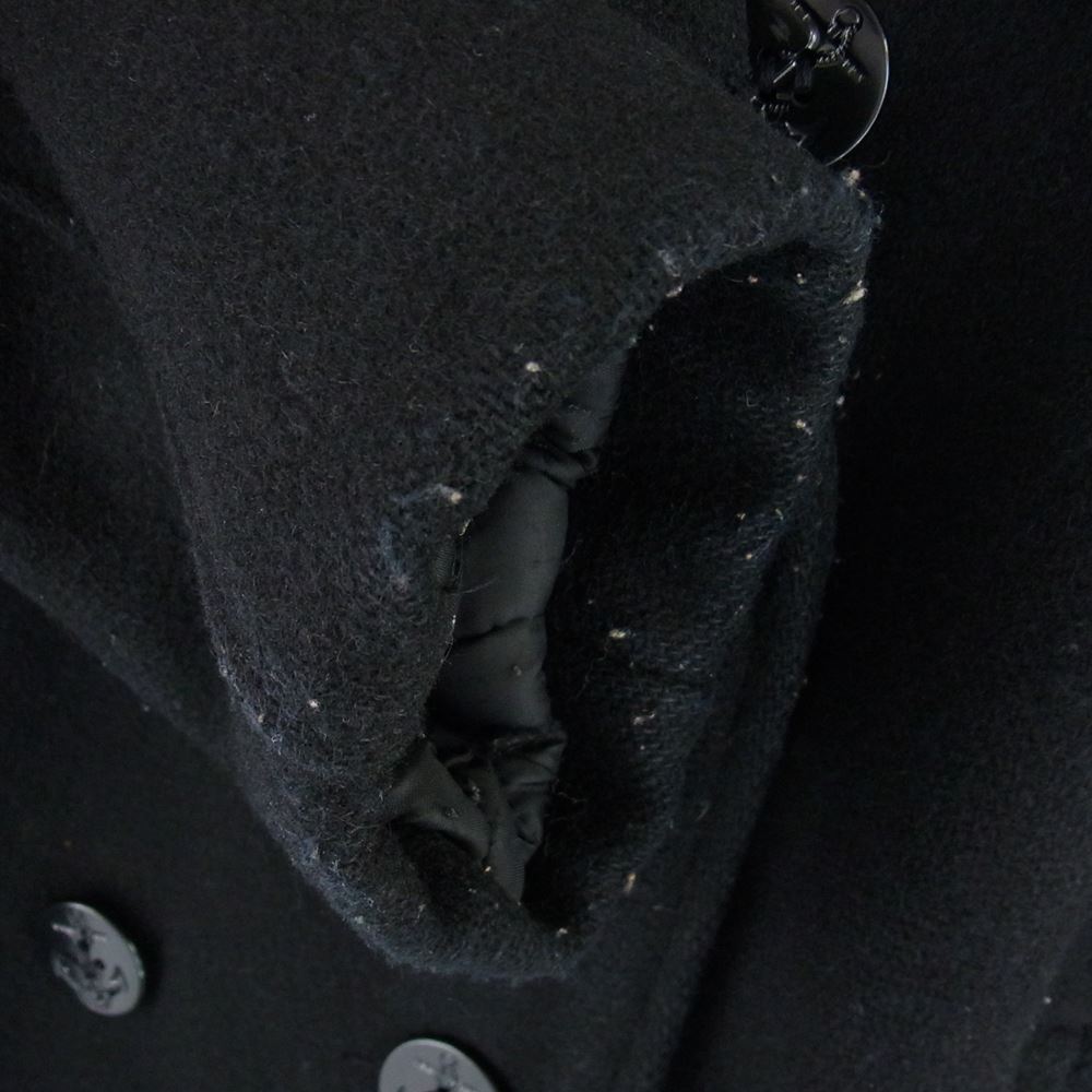 schott ショット U.S. 740N PEA JACKET ウール Pコート ブラック系 38【中古】