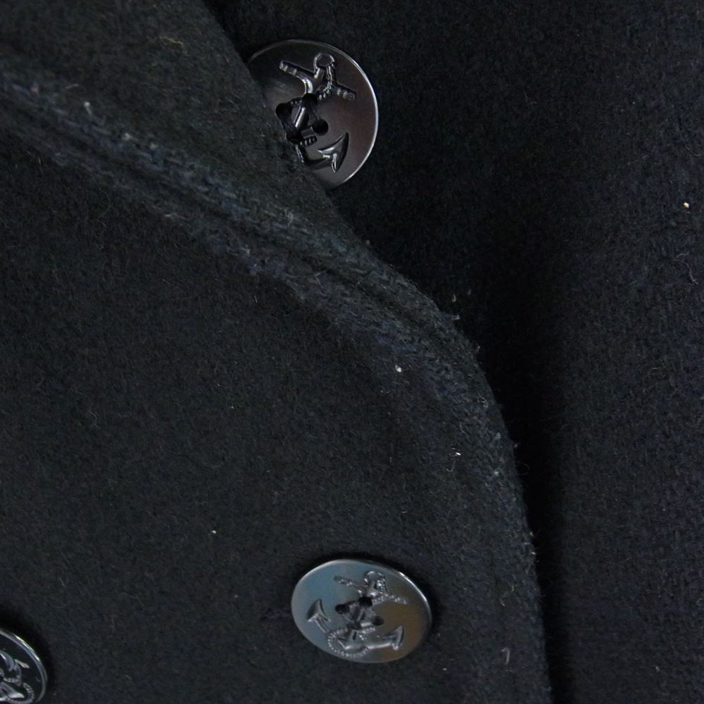schott ショット U.S. 740N PEA JACKET ウール Pコート ブラック系 38【中古】