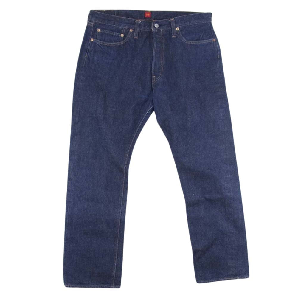RESOLUTE リゾルト 710 ボタンフライ ストレート デニム パンツ インディゴブルー系 36【中古】