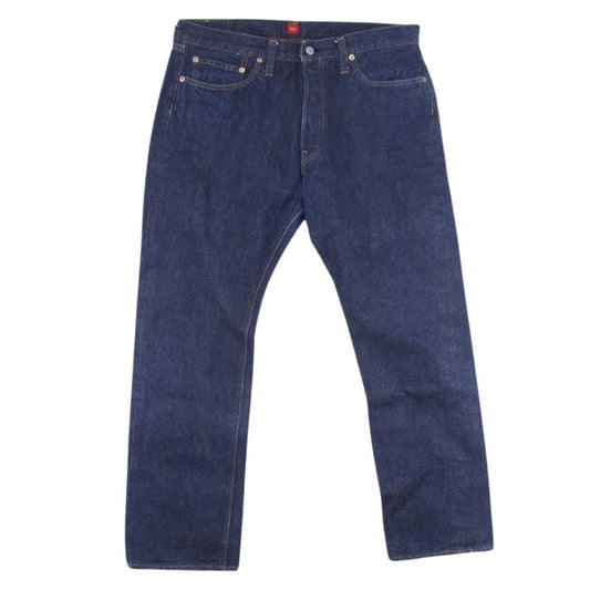 RESOLUTE リゾルト 710 ボタンフライ ストレート デニム パンツ インディゴブルー系 36【中古】