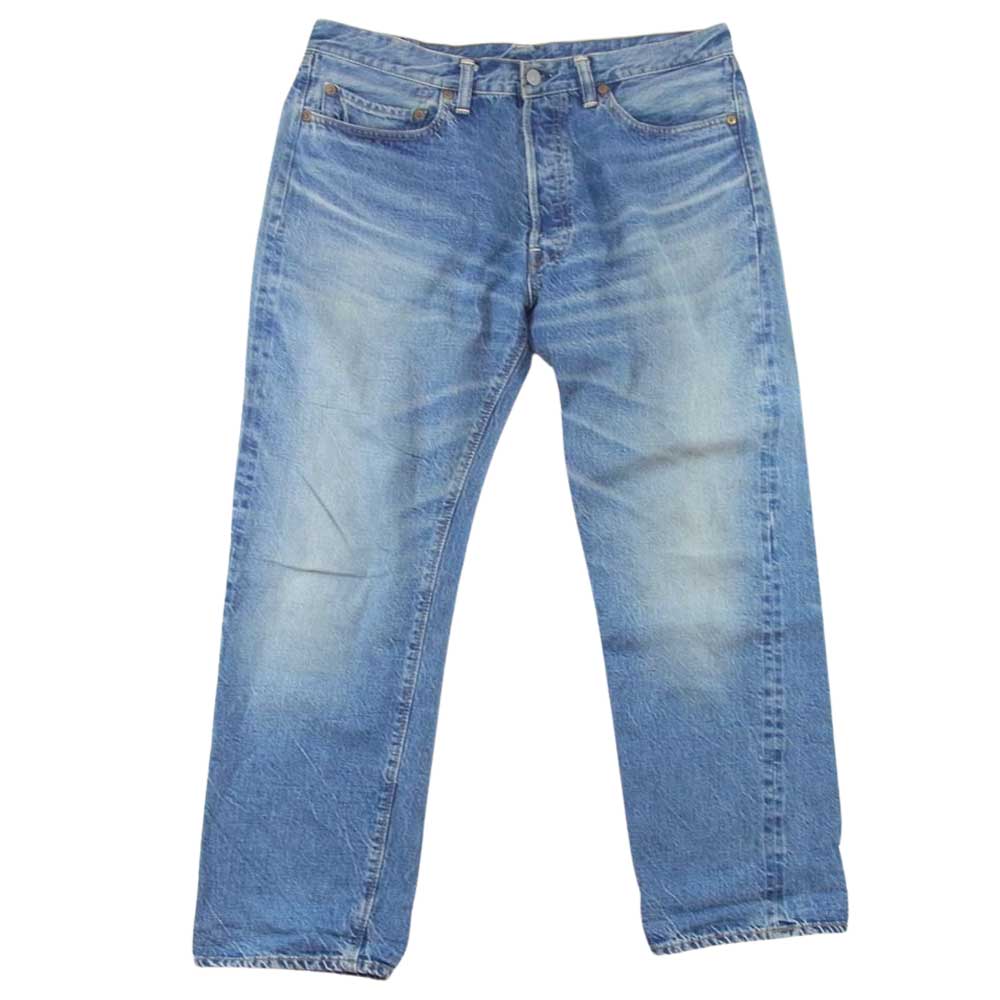 WAREHOUSE ウエアハウス 1100 2ND-HAND セコハン 66モデル デニム パンツ インディゴブルー系 36【中古】