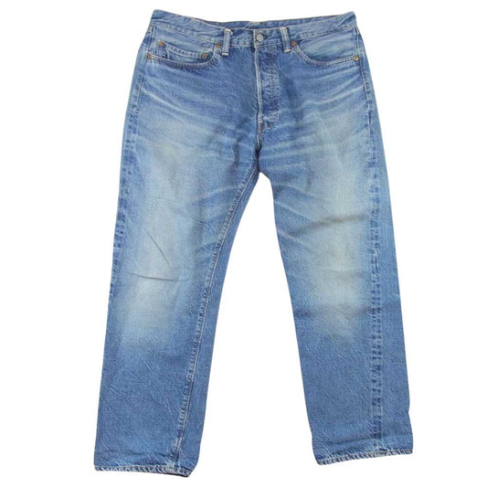 WAREHOUSE ウエアハウス 1100 2ND-HAND セコハン 66モデル デニム パンツ インディゴブルー系 36【中古】