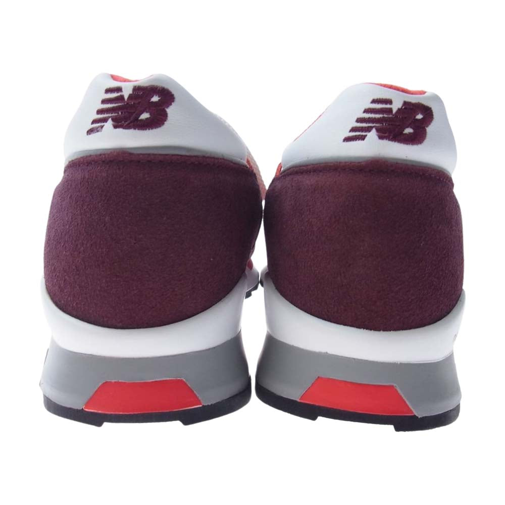 NEW BALANCE ニューバランス M1500BRT スニーカー レッド系 ホワイト系 USA 8 1/2【新古品】【未使用】【中古】