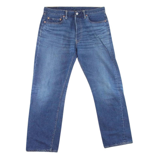 WAREHOUSE ウエアハウス 1100 2ND-HAND セコハン 66モデル デニム パンツ インディゴブルー系 34【中古】