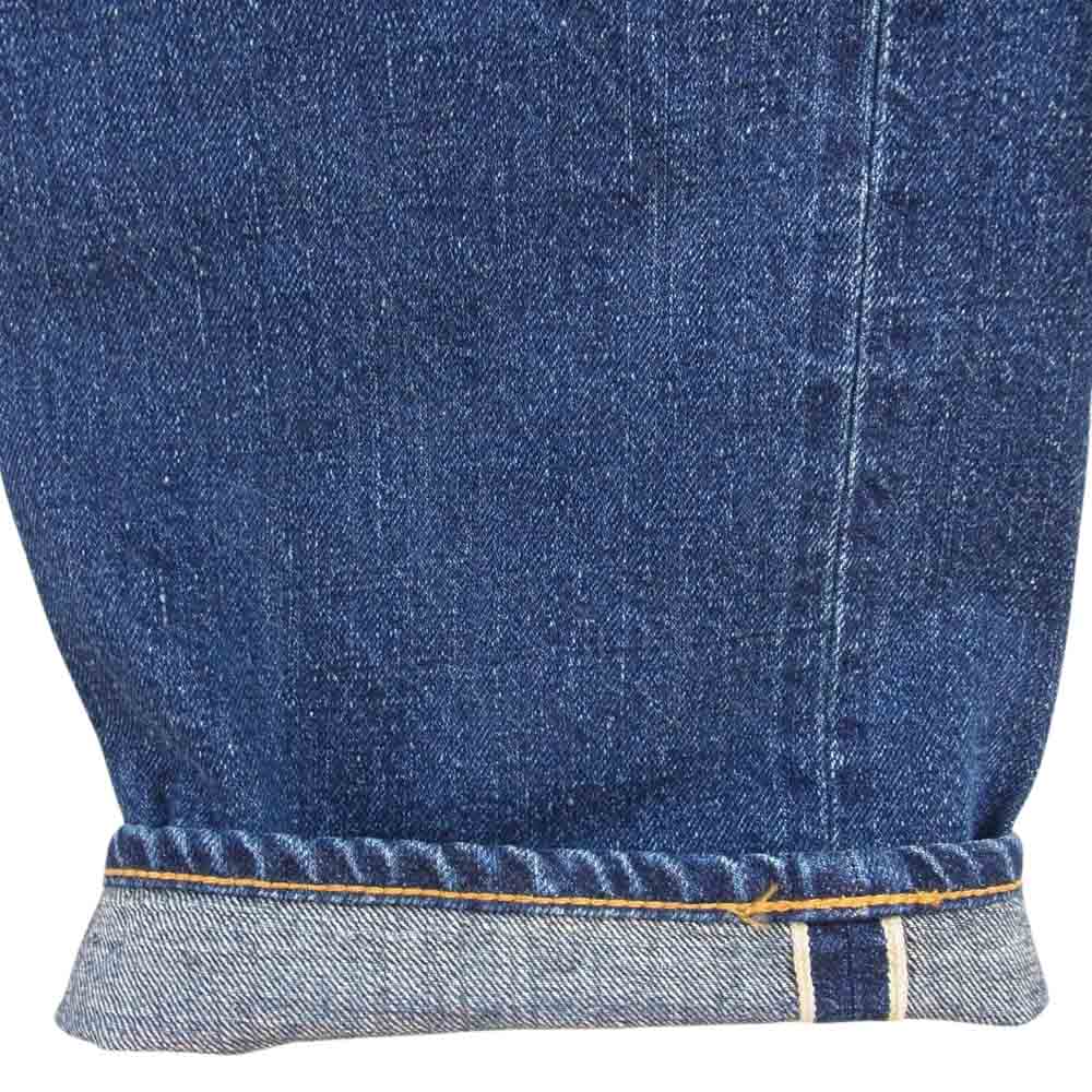 WAREHOUSE ウエアハウス 1100 2ND-HAND セコハン 66モデル デニム パンツ インディゴブルー系 34【中古】