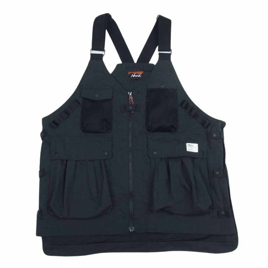 NANGA ナンガ NW2211-1E223 TAKIBI RIPSTOP FIELD VEST タキビ ビリップ ストップ フィールド ベスト ブラック系 M【中古】