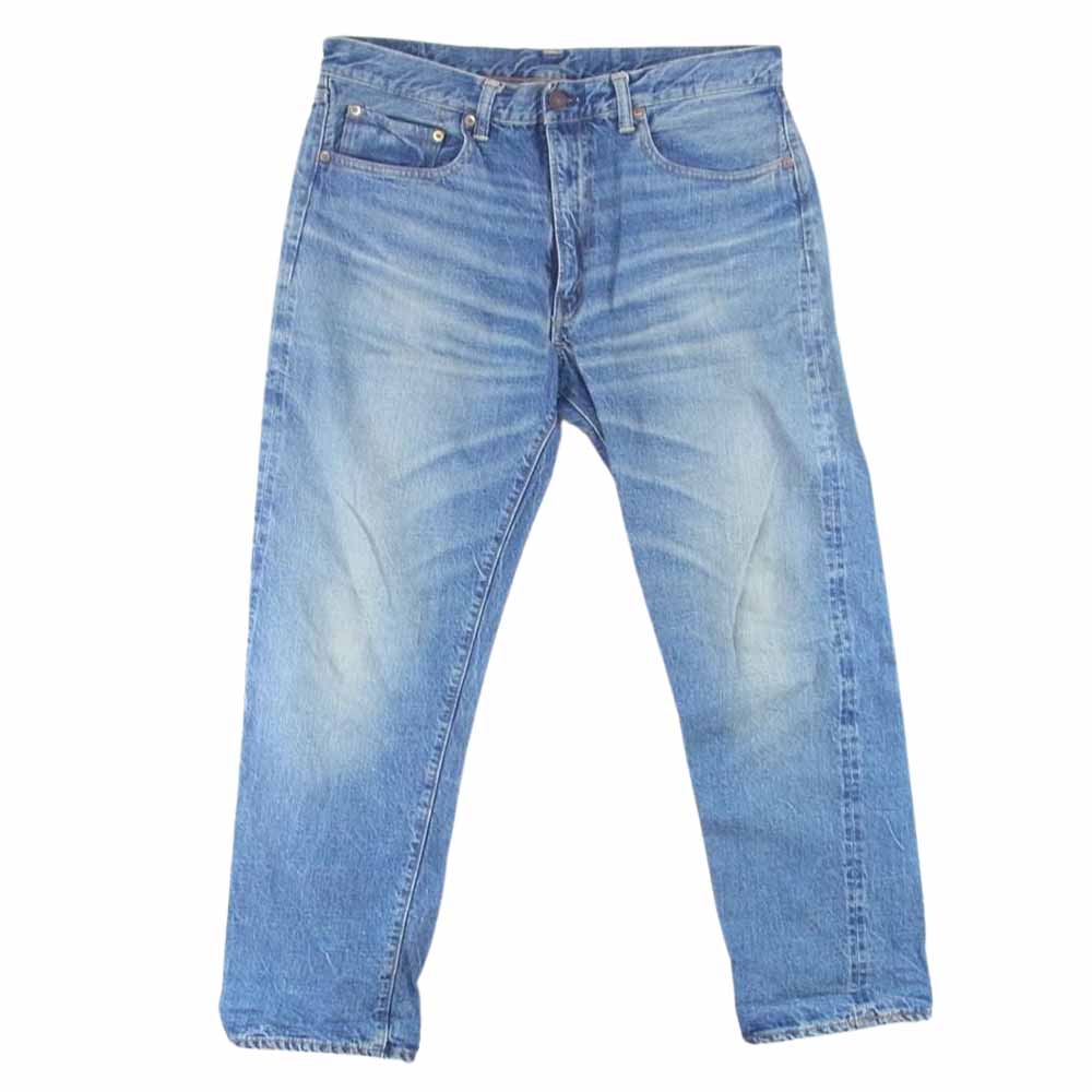 WAREHOUSE ウエアハウス 1105 2ND-HAND セコハン テーパード ストレート デニム パンツ インディゴブルー系 36【中古】