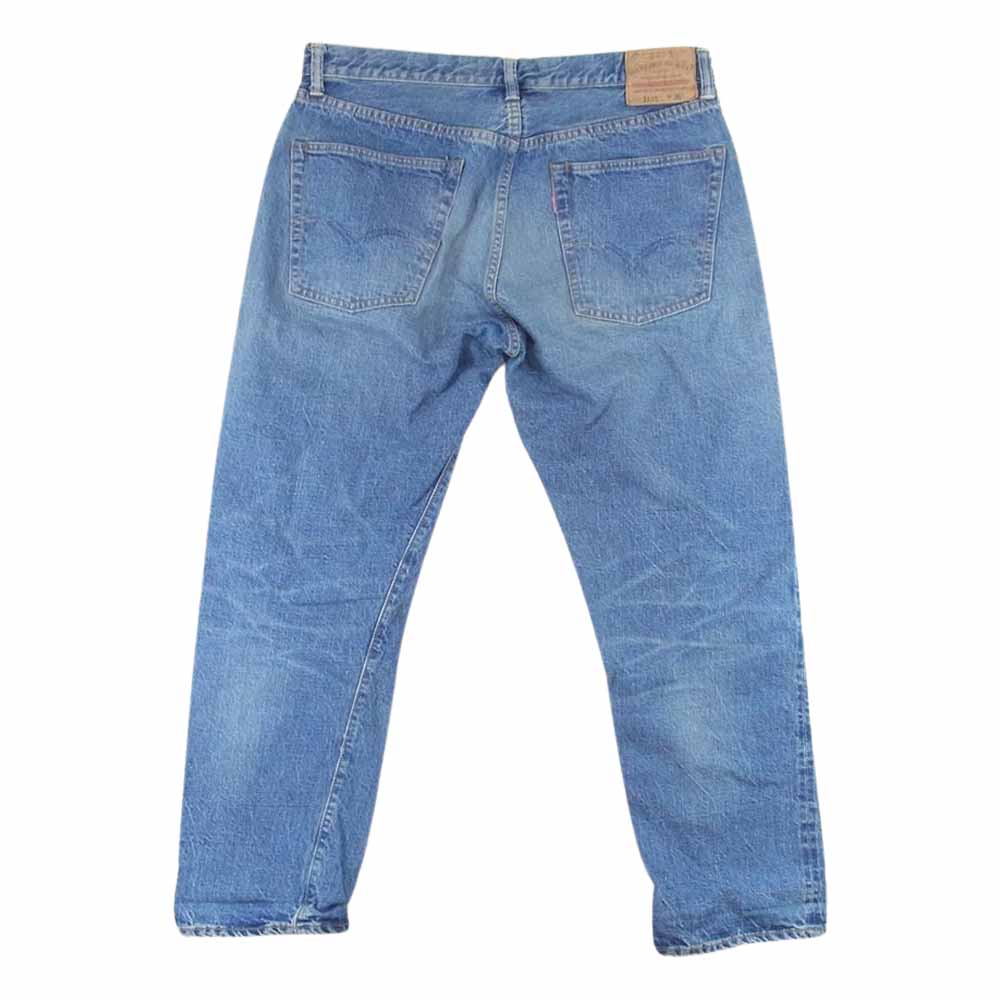 WAREHOUSE ウエアハウス 1105 2ND-HAND セコハン テーパード ストレート デニム パンツ インディゴブルー系 36【中古】