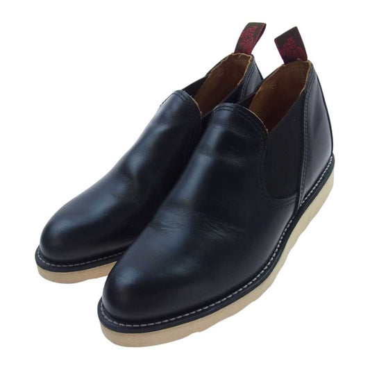 RED WING レッドウィング 8142 ROMEO ロメオ サイドゴア ローカット ブーツ ブラック系 26.5cm【中古】