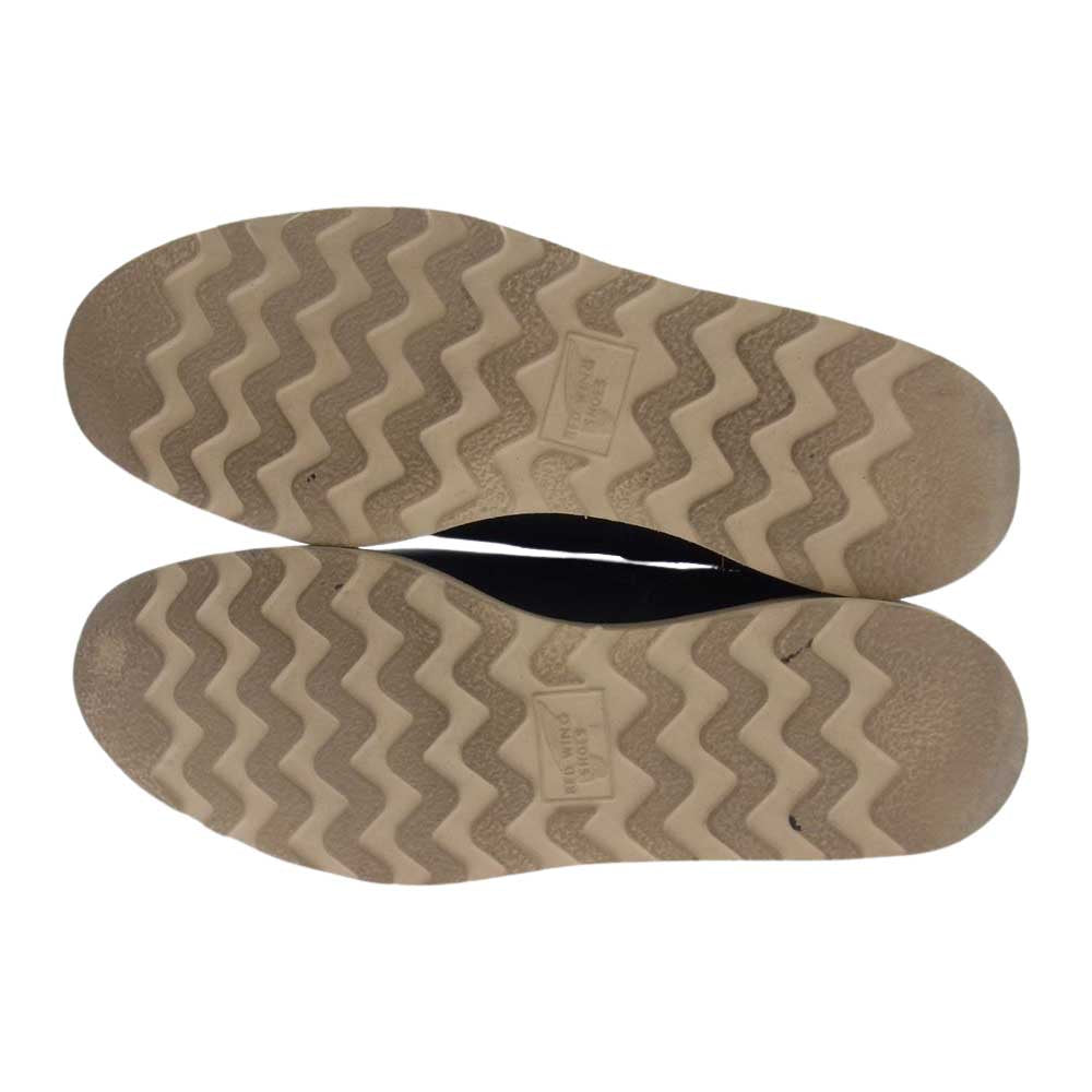 RED WING レッドウィング 8142 ROMEO ロメオ サイドゴア ローカット ブーツ ブラック系 26.5cm【中古】