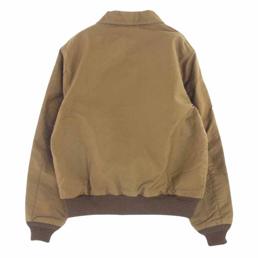 Buzz Rickson's バズリクソンズ BR14934 AVIATION ASSOCIATES JUNGLE CLOTH A-2 アビエーションアソシエイツ ジャングルクロス デッキ ジャケット カーキ系 40 L【新古品】【未使用】【中古】