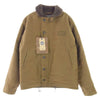 Buzz Rickson's バズリクソンズ BR12032 Type N-1 Khaki NAVY DEPARTMENT DEMOTEX-ED ネイビーデパートメント ボア デッキ ジャケット カーキ系 40 L【新古品】【未使用】【中古】