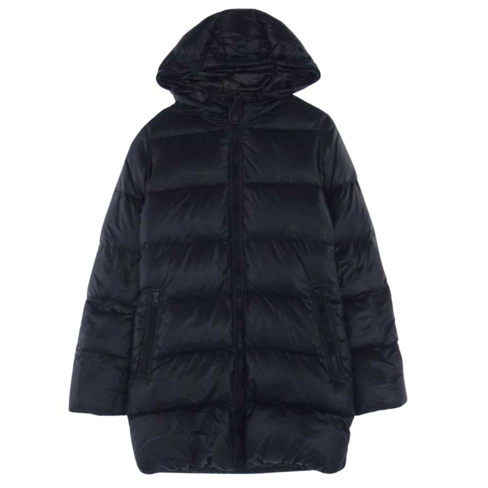 DUVETICA デュベティカ フルジップ ロング ダウンジャケット ブラック系 38【中古】