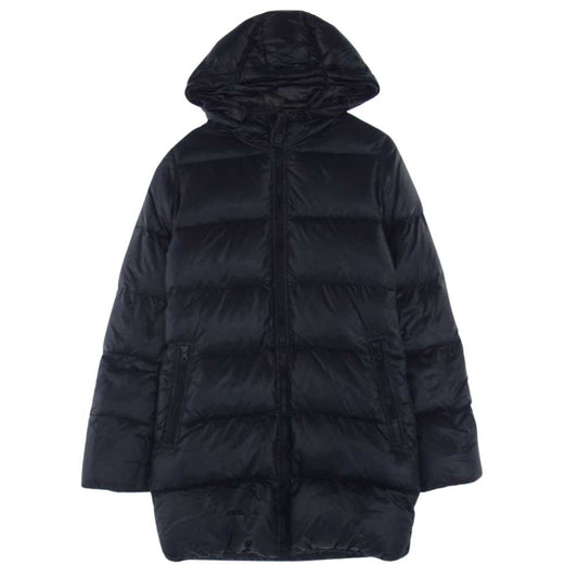 DUVETICA デュベティカ フルジップ ロング ダウンジャケット ブラック系 38【中古】