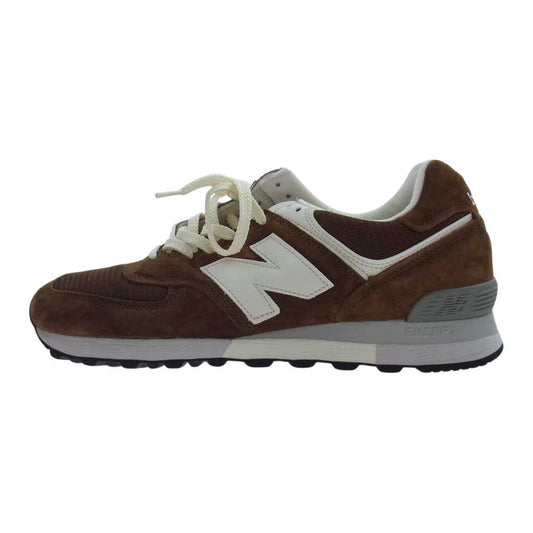 NEW BALANCE ニューバランス OU576BRN UK製 35周年記念 ランニング シューズ スニーカー  ブラウン系 26.5cm【新古品】【未使用】【中古】