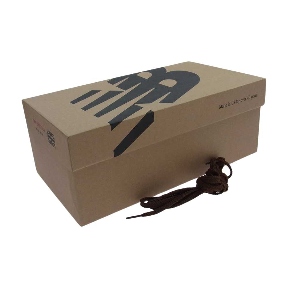 NEW BALANCE ニューバランス OU576BRN UK製 35周年記念 ランニング シューズ スニーカー  ブラウン系 26.5cm【新古品】【未使用】【中古】