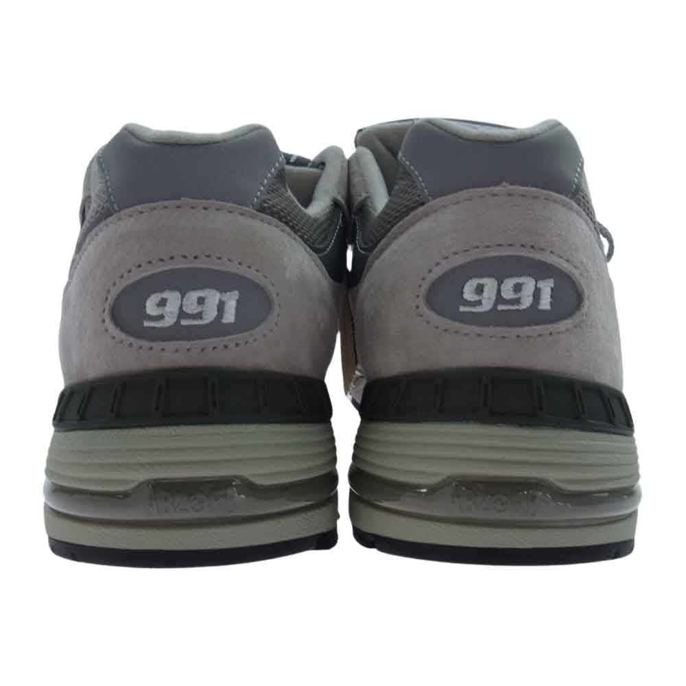 NEW BALANCE ニューバランス M991GL UK製 ランニング シューズ グレー スニーカー グレー系 27cm【新古品】【未使用】【中古】
