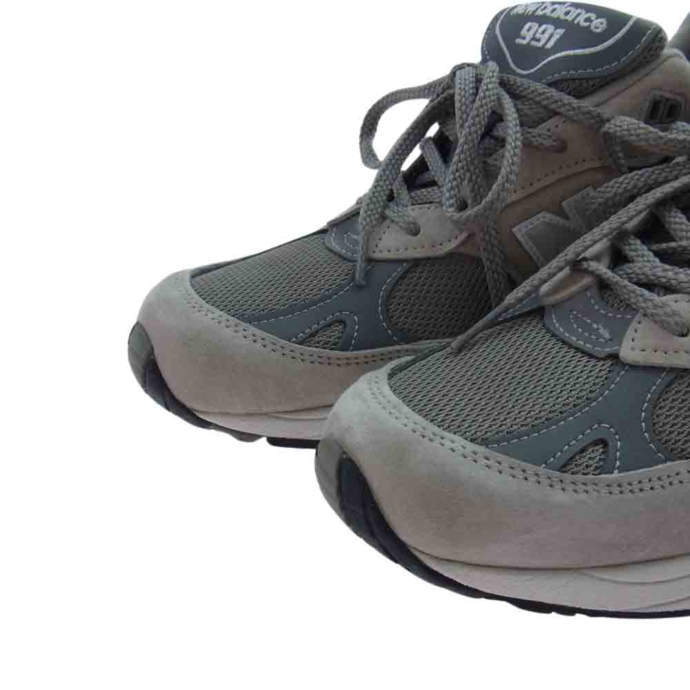 NEW BALANCE ニューバランス M991GL UK製 ランニング シューズ グレー スニーカー グレー系 27cm【新古品】【未使用】【中古】
