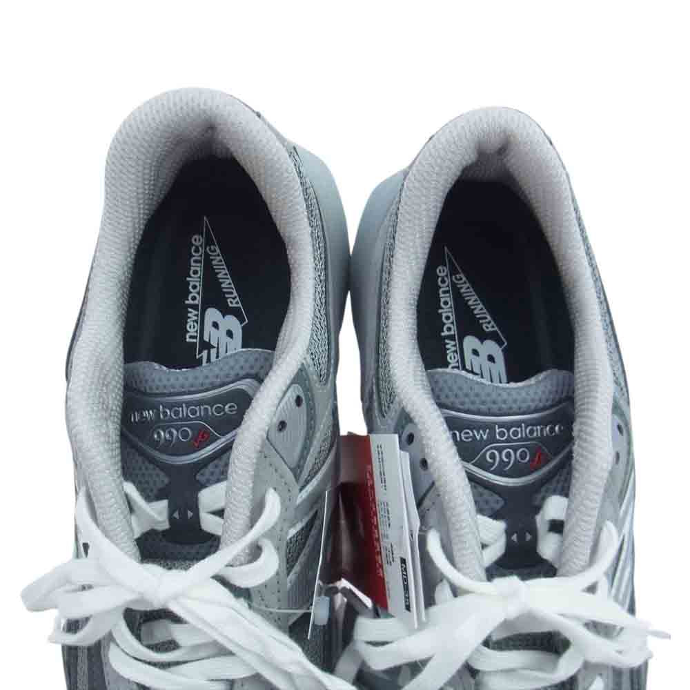 NEW BALANCE ニューバランス M990GL6 990V6 GRAY グレー ランニングシューズ スニーカー グレー系 26.5cm【新古品】【未使用】【中古】